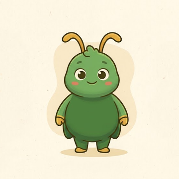 Grillon, la mascotte
